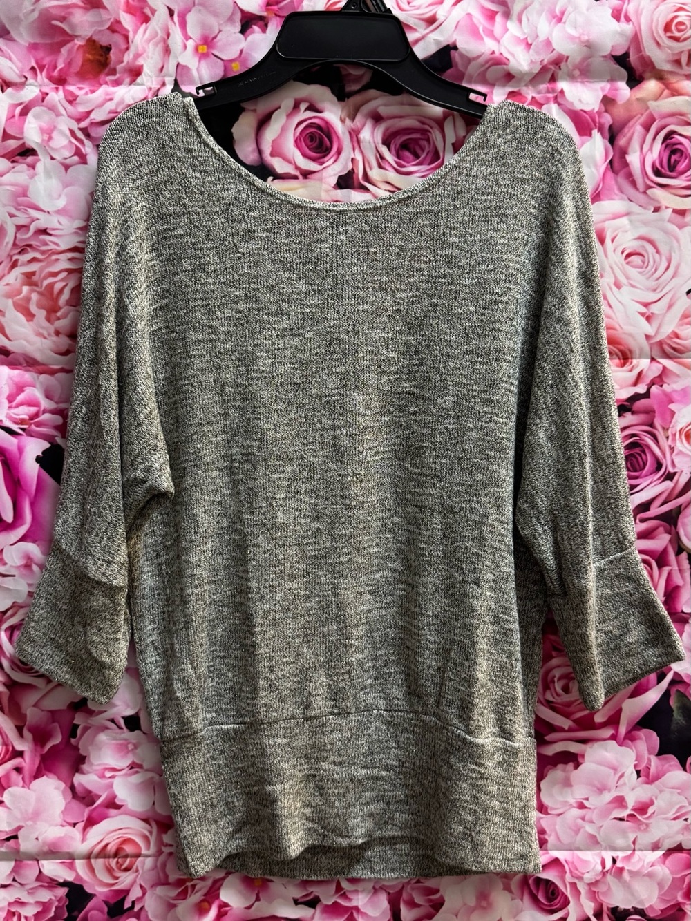 Bwear Heathered Taupe Knit Top